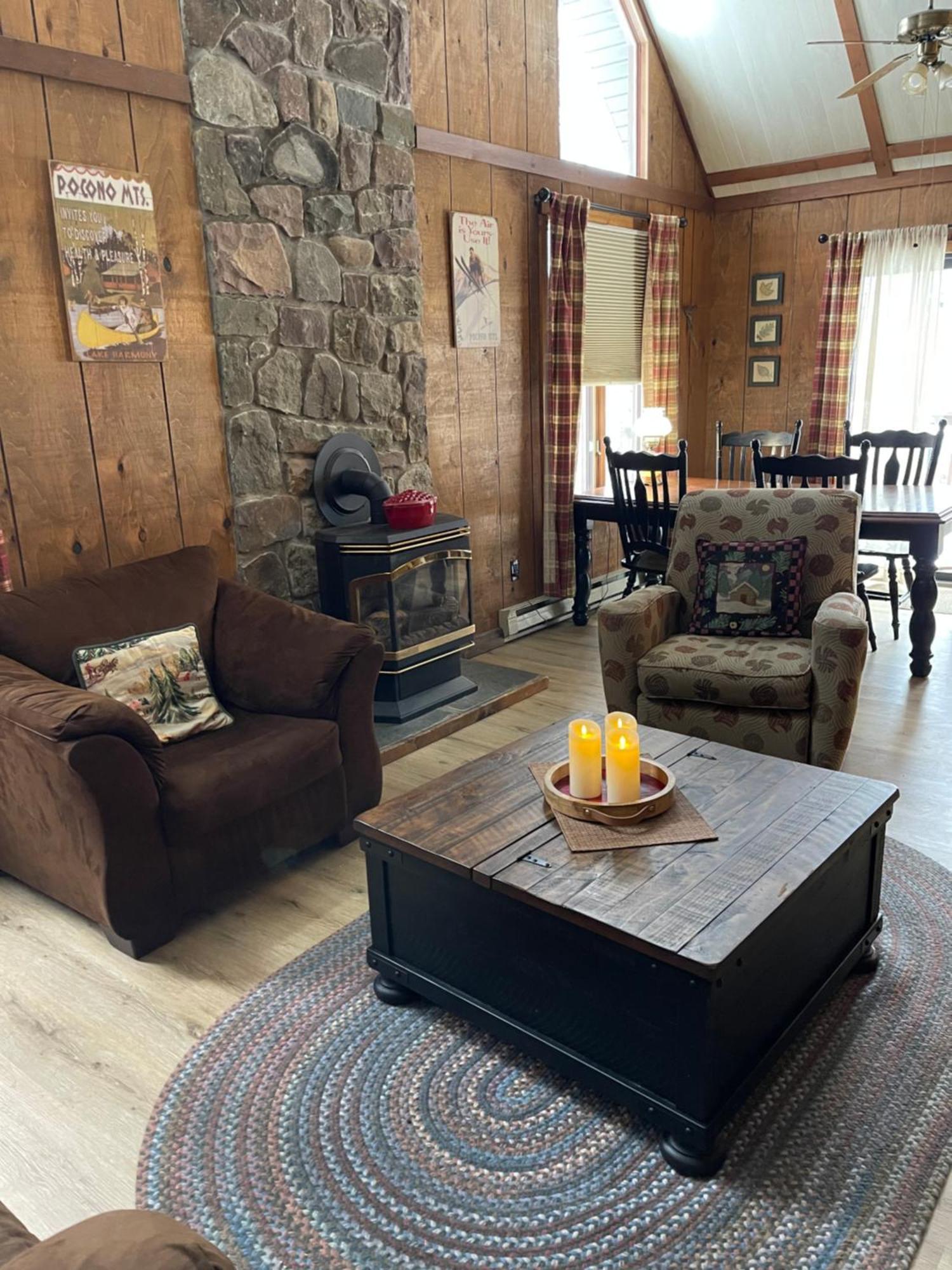 Pocono Mountain View Lake House In לייק הרמוני מראה חיצוני תמונה