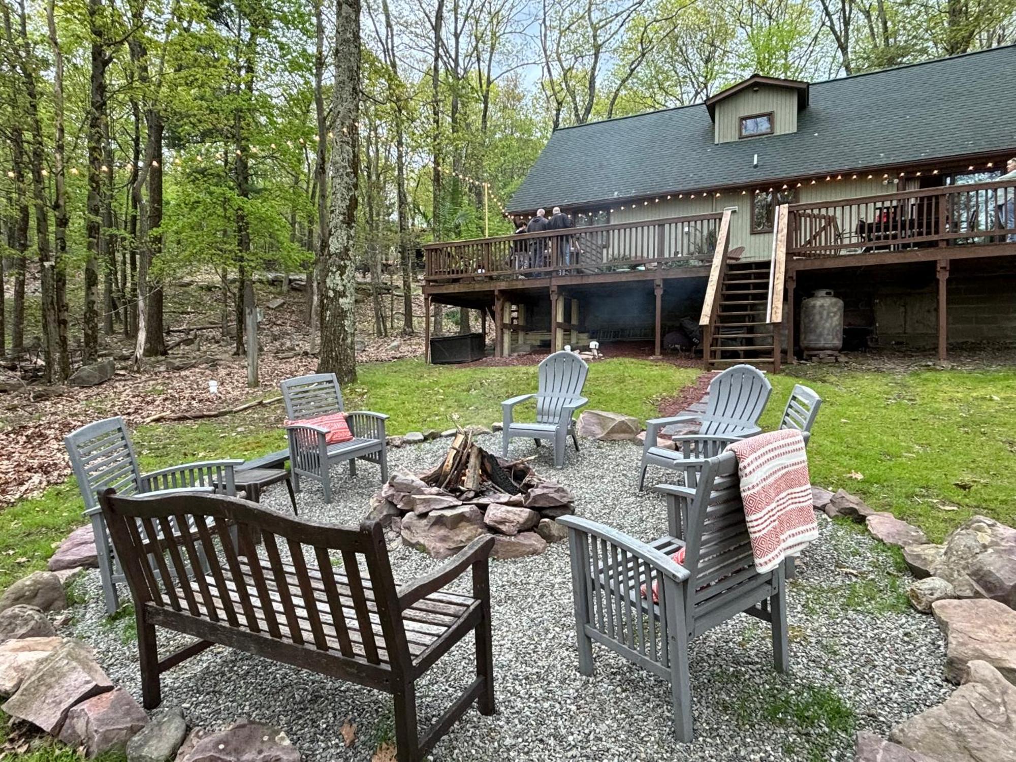Pocono Mountain View Lake House In לייק הרמוני מראה חיצוני תמונה